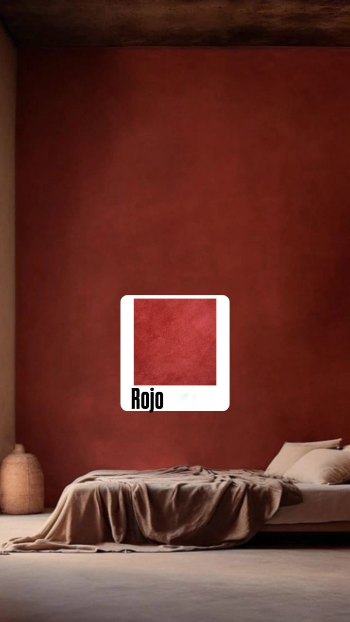 Microcemento Rojo